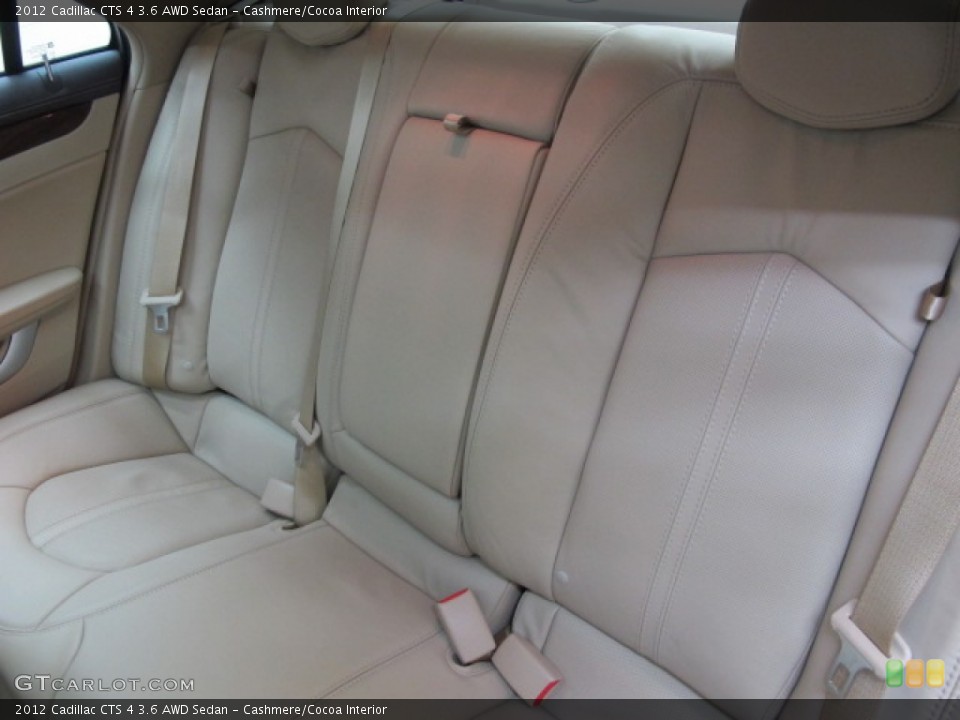 Cashmere/Cocoa Interior Photo for the 2012 Cadillac CTS 4 3.6 AWD Sedan #57890719