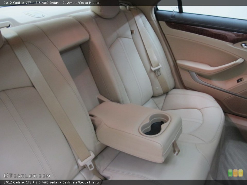 Cashmere/Cocoa Interior Photo for the 2012 Cadillac CTS 4 3.6 AWD Sedan #57890736