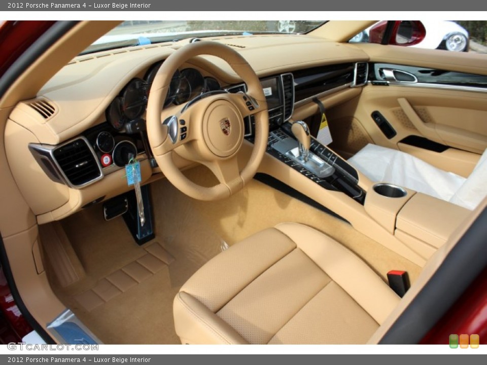 Luxor Beige Interior Photo for the 2012 Porsche Panamera 4 #57890800