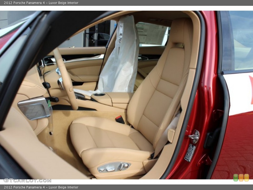 Luxor Beige Interior Photo for the 2012 Porsche Panamera 4 #57890818
