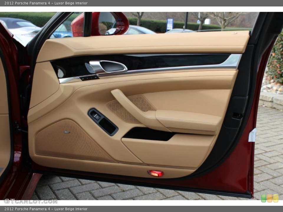 Luxor Beige Interior Door Panel for the 2012 Porsche Panamera 4 #57890920