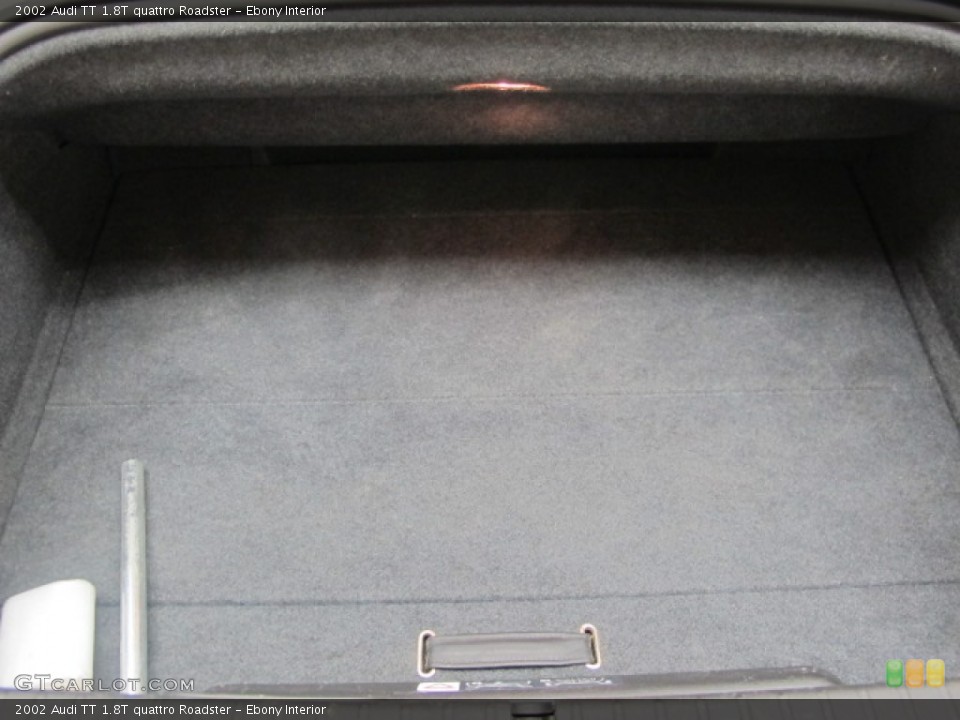 Ebony Interior Trunk for the 2002 Audi TT 1.8T quattro Roadster #57891418