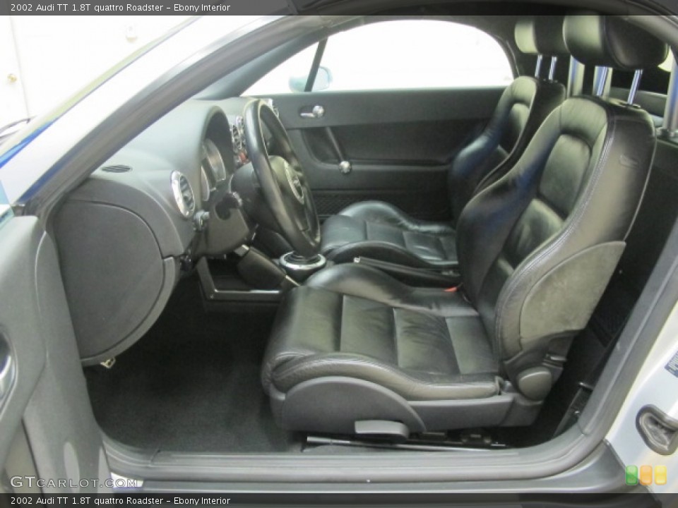 Ebony Interior Photo for the 2002 Audi TT 1.8T quattro Roadster #57891469