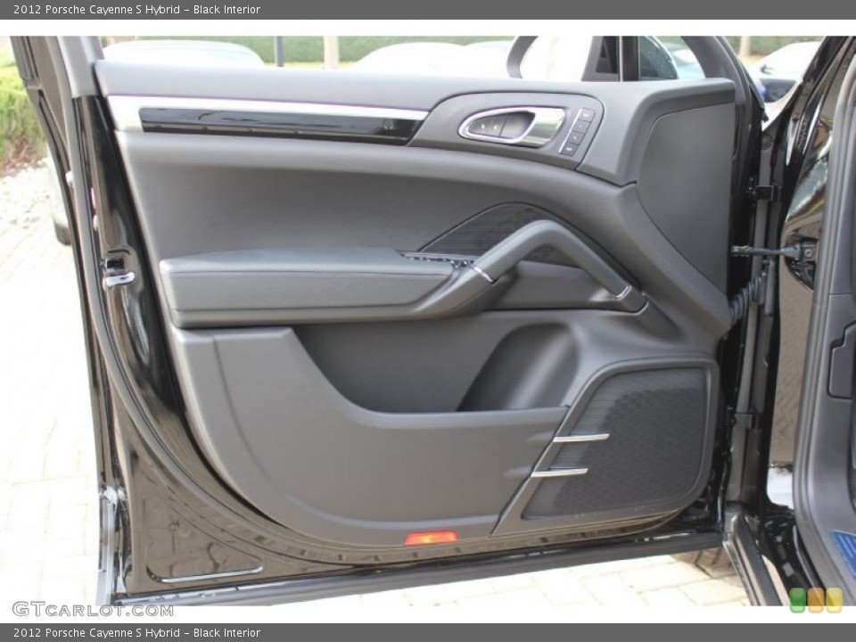 Black Interior Door Panel for the 2012 Porsche Cayenne S Hybrid #57891679