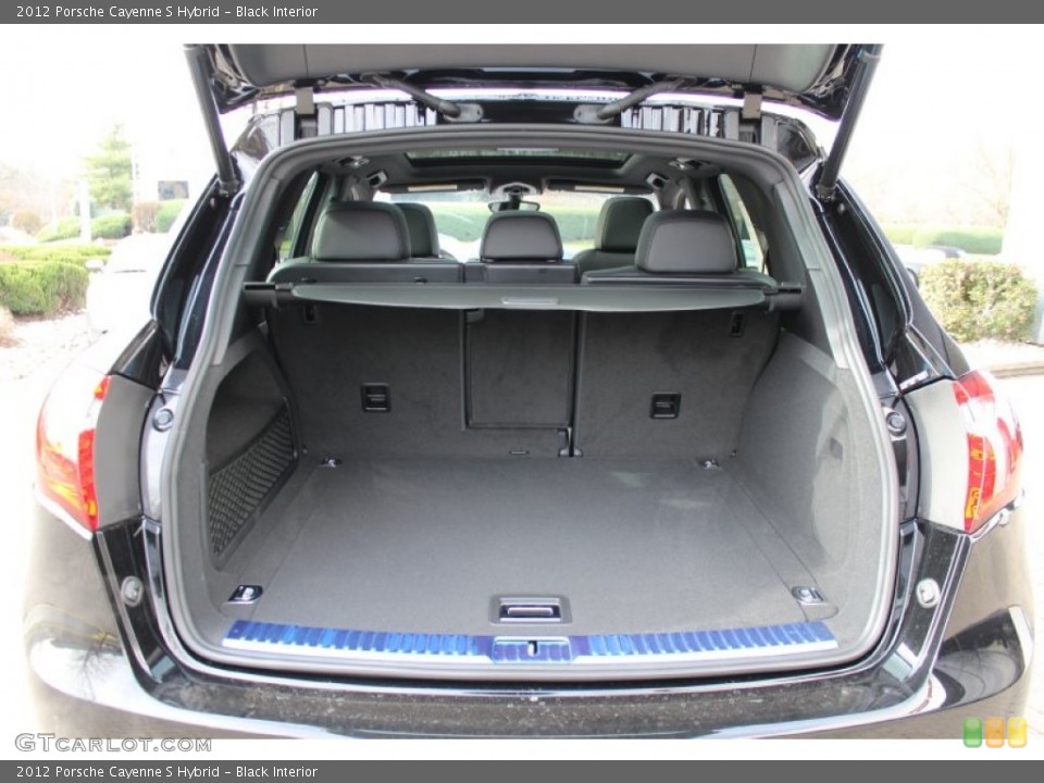 Black Interior Trunk for the 2012 Porsche Cayenne S Hybrid #57891781