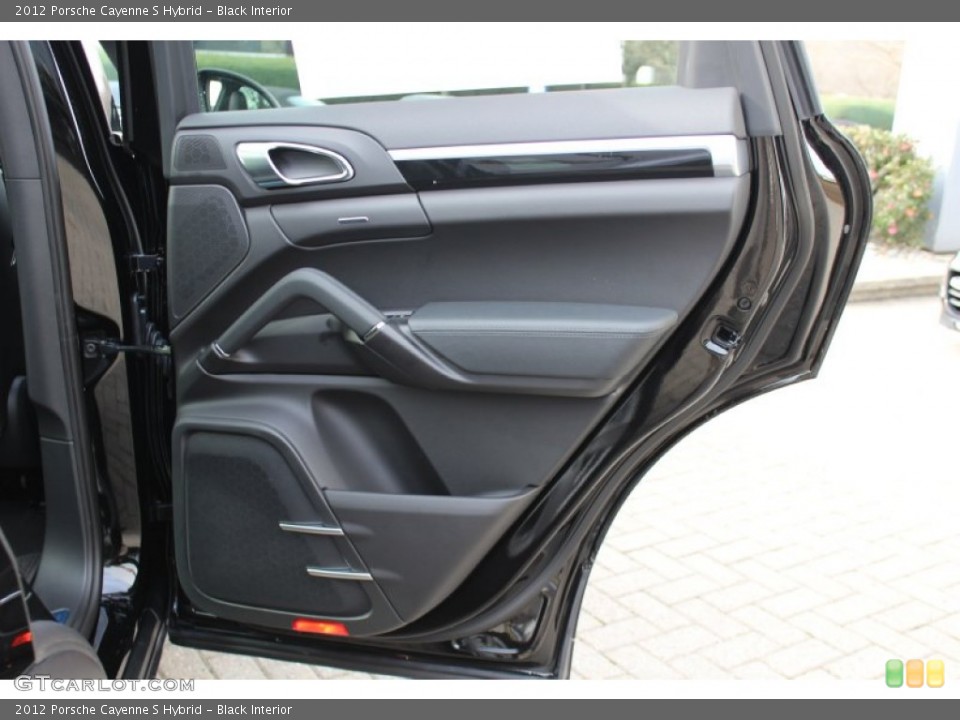 Black Interior Door Panel for the 2012 Porsche Cayenne S Hybrid #57891796