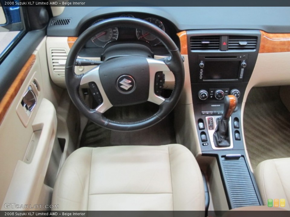 Beige Interior Dashboard for the 2008 Suzuki XL7 Limited AWD #57893395