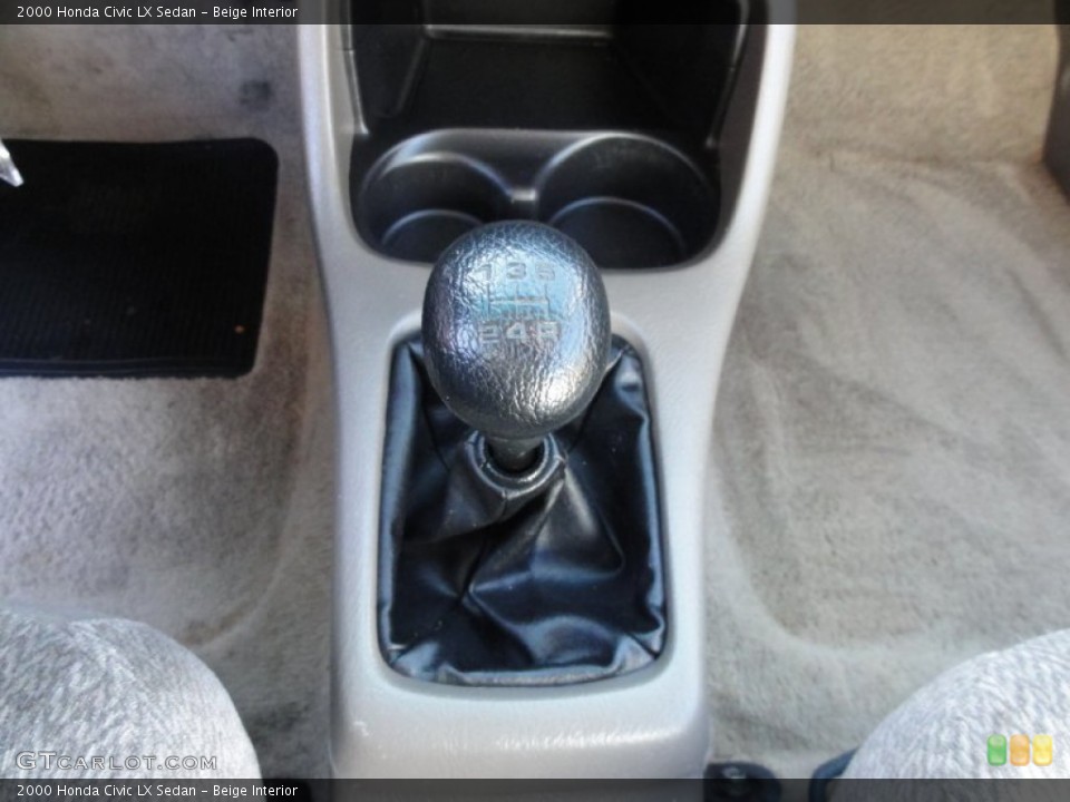 Beige Interior Transmission for the 2000 Honda Civic LX Sedan #57897535