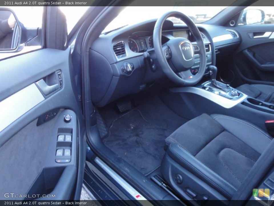 Black Interior Photo for the 2011 Audi A4 2.0T quattro Sedan #57898176