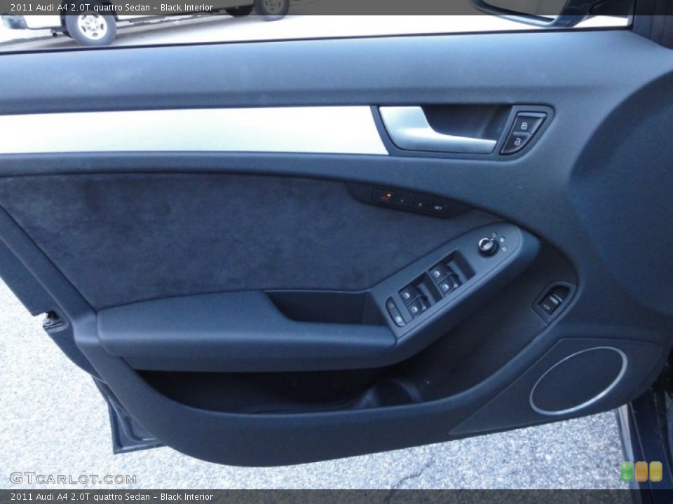 Black Interior Door Panel for the 2011 Audi A4 2.0T quattro Sedan #57898182