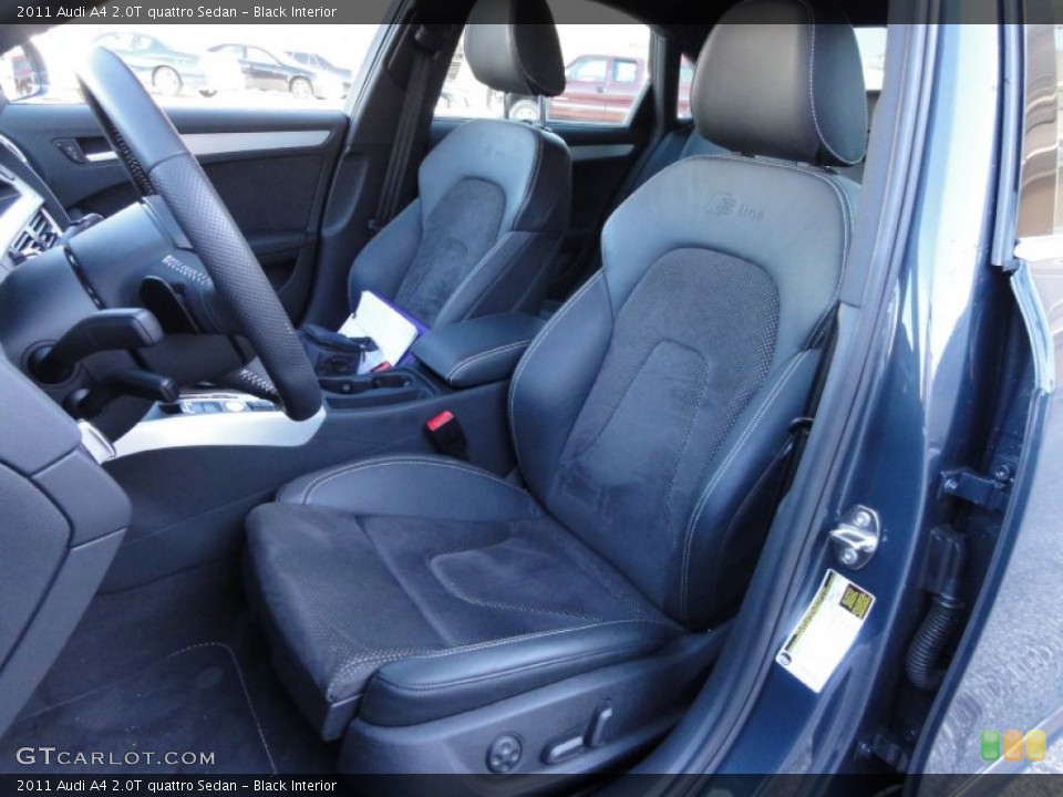 Black Interior Photo for the 2011 Audi A4 2.0T quattro Sedan #57898203