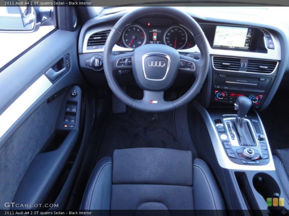 Black Interior Dashboard for the 2011 Audi A4 2.0T quattro Sedan #57898254