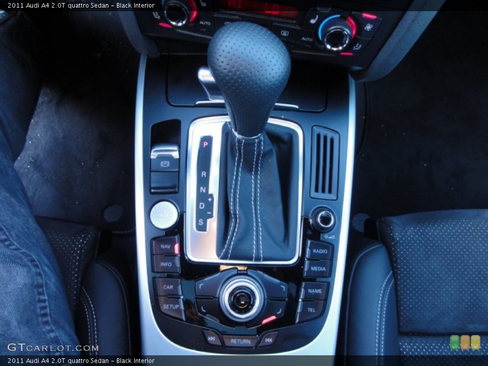 Black Interior Transmission for the 2011 Audi A4 2.0T quattro Sedan #57898314