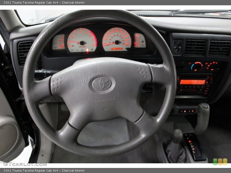 Charcoal Interior Steering Wheel for the 2001 Toyota Tacoma Regular Cab 4x4 #57898635