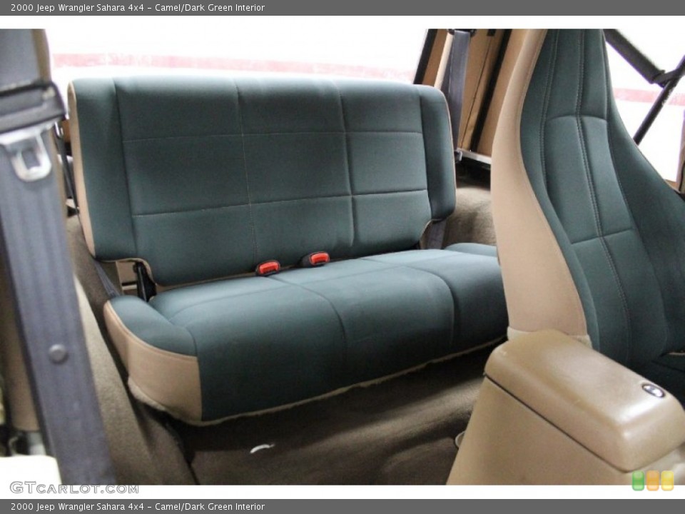 Camel/Dark Green Interior Photo for the 2000 Jeep Wrangler Sahara 4x4 #57899511
