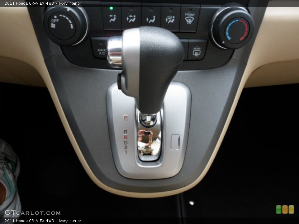 Ivory Interior Transmission for the 2011 Honda CR-V EX 4WD #57902166