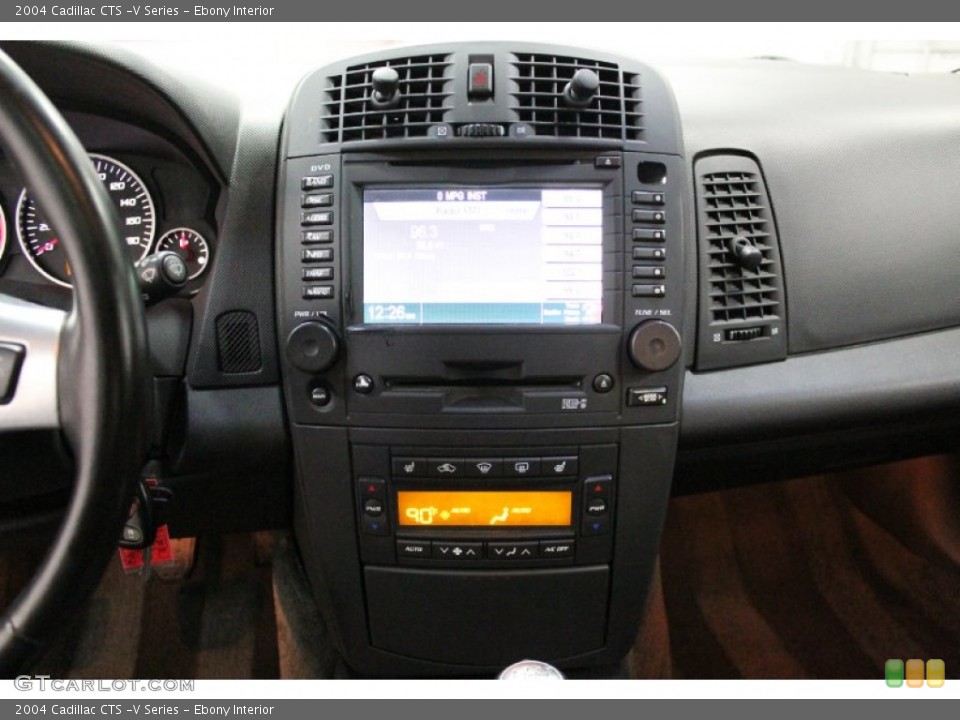 Ebony Interior Controls for the 2004 Cadillac CTS -V Series #57902456