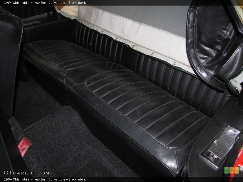 Black Interior Photo for the 1964 Oldsmobile Ninety Eight Convertible #57903817