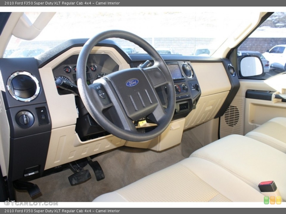 Camel Interior Dashboard for the 2010 Ford F350 Super Duty XLT Regular Cab 4x4 #57904321