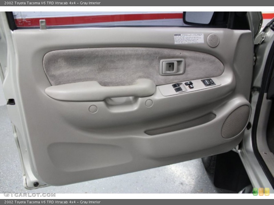 Gray Interior Door Panel for the 2002 Toyota Tacoma V6 TRD Xtracab 4x4 #57906523