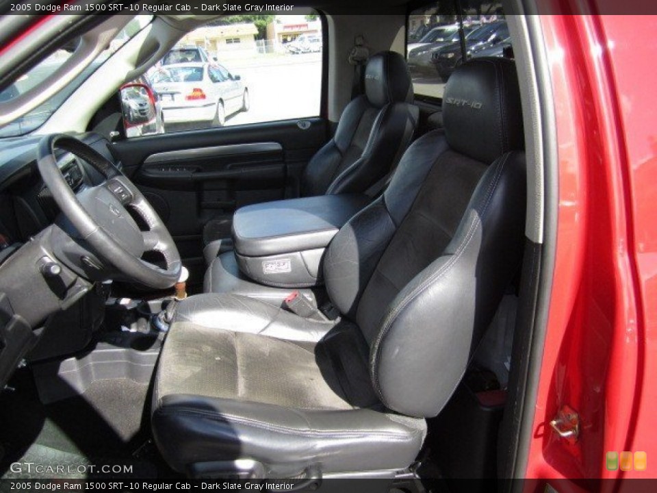 Dark Slate Gray Interior Photo for the 2005 Dodge Ram 1500 SRT-10 Regular Cab #57911794