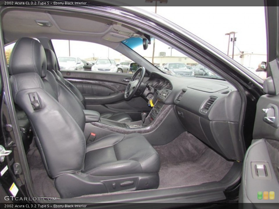 Ebony Black Interior Photo for the 2002 Acura CL 3.2 Type S #57921880