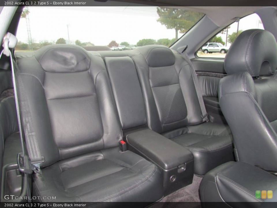 Ebony Black Interior Photo for the 2002 Acura CL 3.2 Type S #57921890