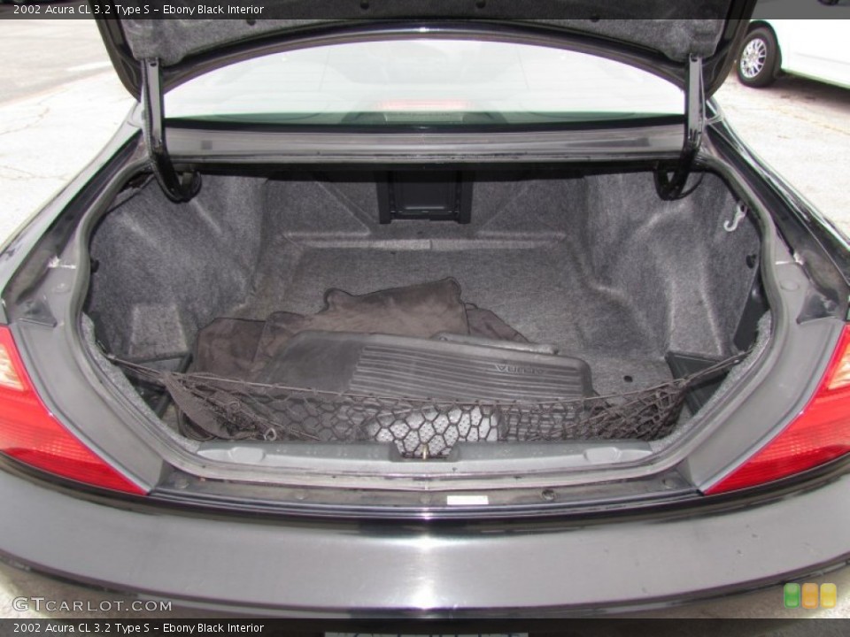 Ebony Black Interior Trunk for the 2002 Acura CL 3.2 Type S #57921988