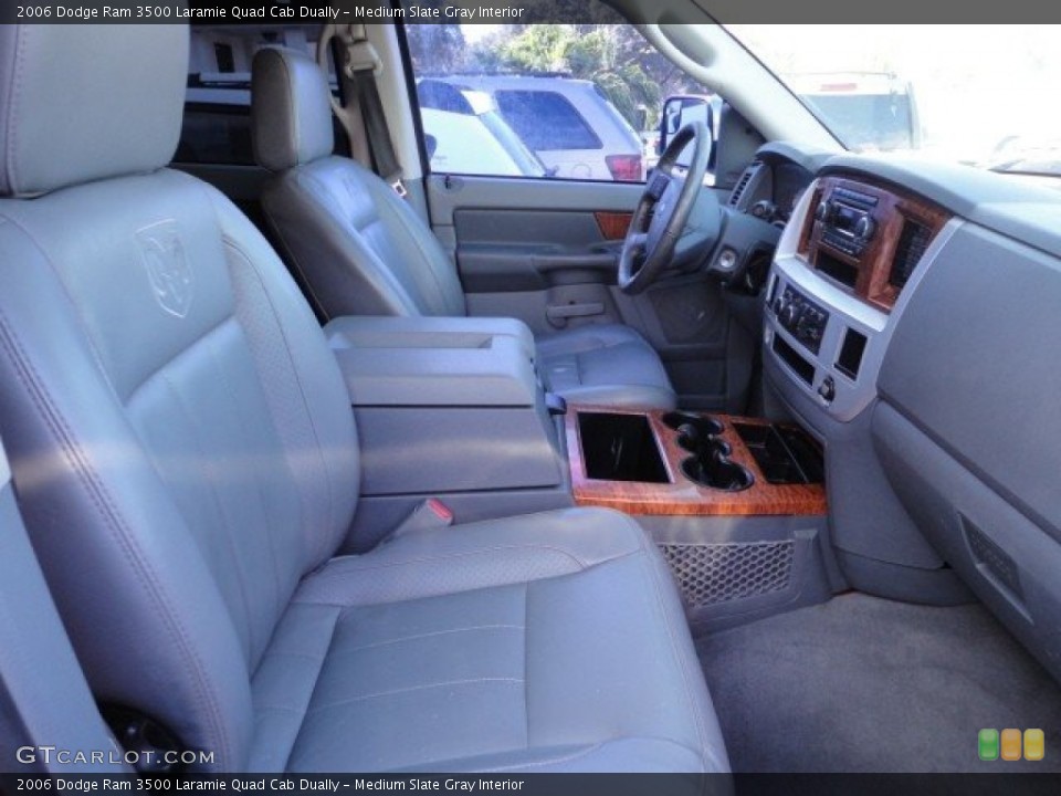 Medium Slate Gray Interior Photo for the 2006 Dodge Ram 3500 Laramie Quad Cab Dually #57923890