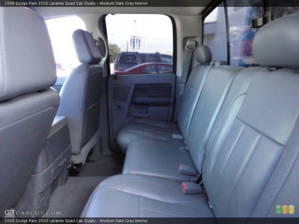 Medium Slate Gray Interior Photo for the 2006 Dodge Ram 3500 Laramie Quad Cab Dually #57923899