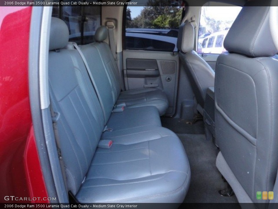 Medium Slate Gray Interior Photo for the 2006 Dodge Ram 3500 Laramie Quad Cab Dually #57923908