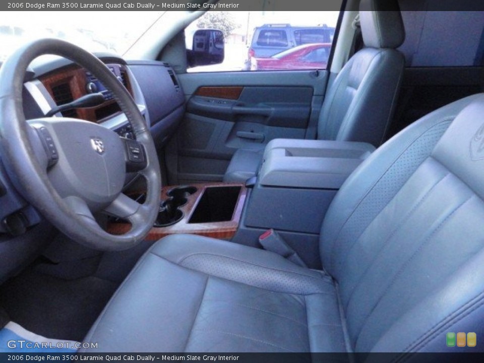 Medium Slate Gray Interior Photo for the 2006 Dodge Ram 3500 Laramie Quad Cab Dually #57923914
