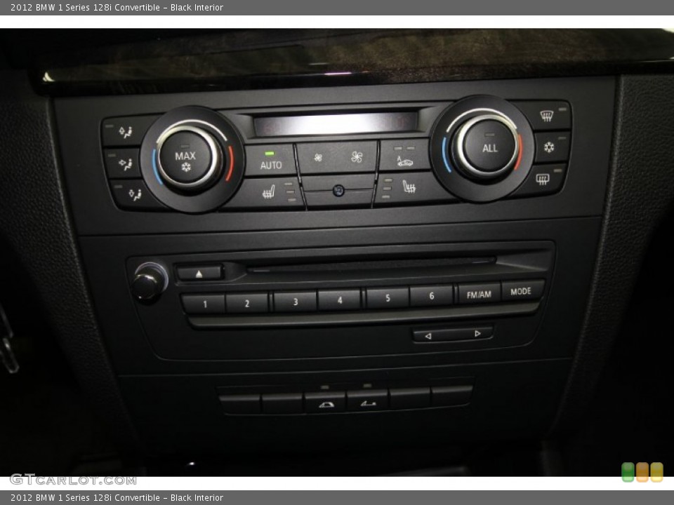 Black Interior Controls for the 2012 BMW 1 Series 128i Convertible #57936555