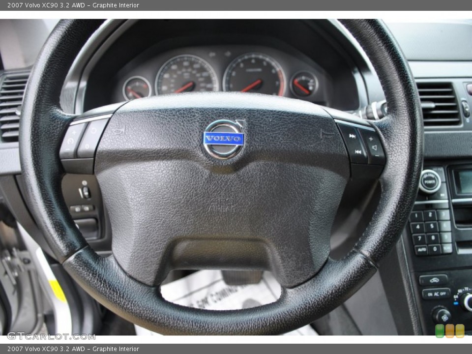 Graphite Interior Steering Wheel for the 2007 Volvo XC90 3.2 AWD #57937239