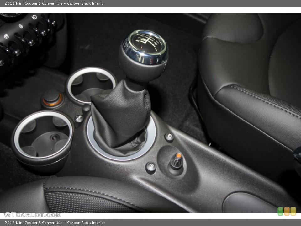 Carbon Black Interior Transmission for the 2012 Mini Cooper S Convertible #57937470