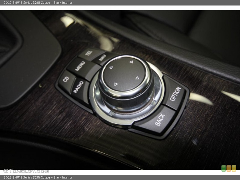 Black Interior Controls for the 2012 BMW 3 Series 328i Coupe #57938556