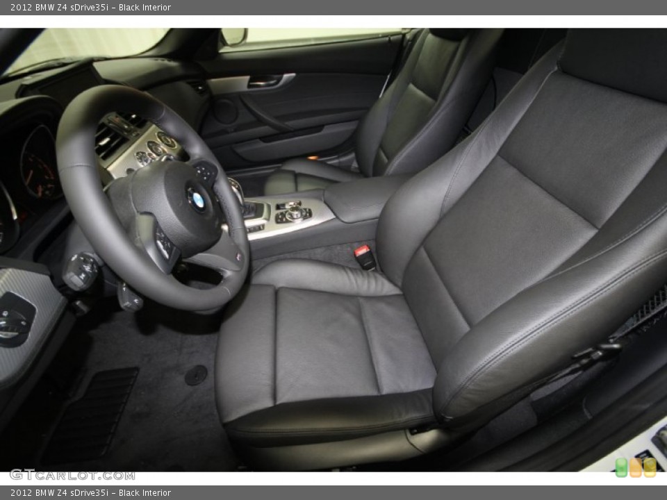 Black Interior Photo for the 2012 BMW Z4 sDrive35i #57939849