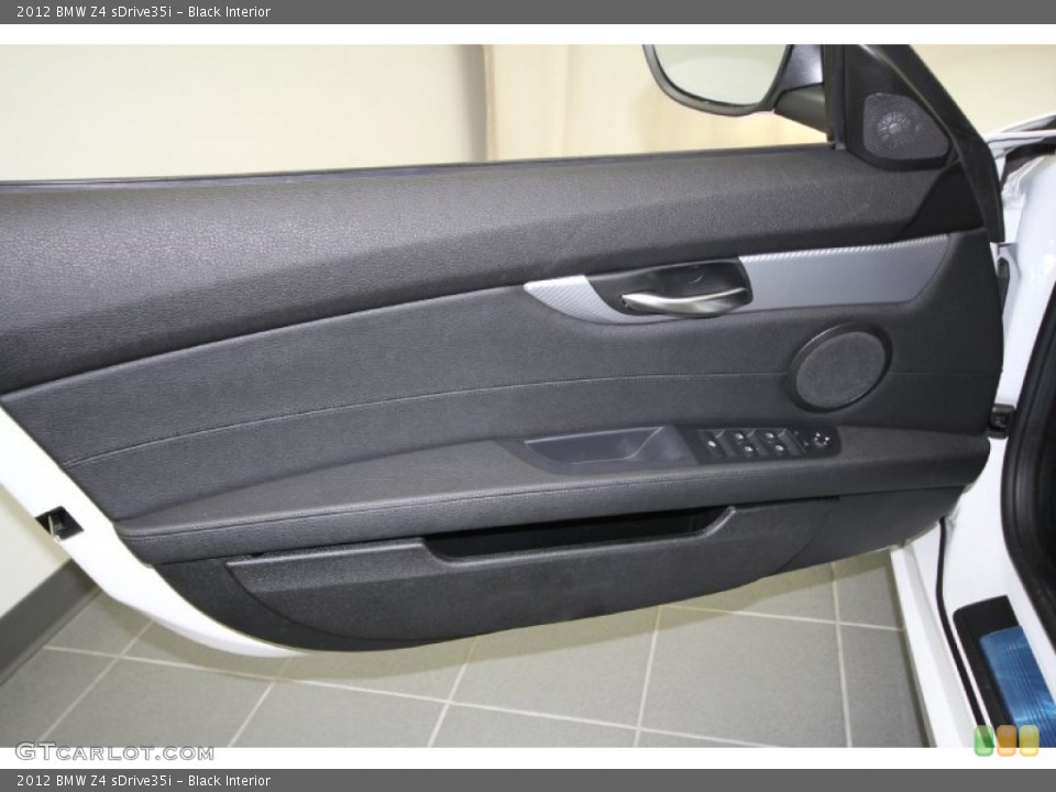 Black Interior Door Panel for the 2012 BMW Z4 sDrive35i #57939858
