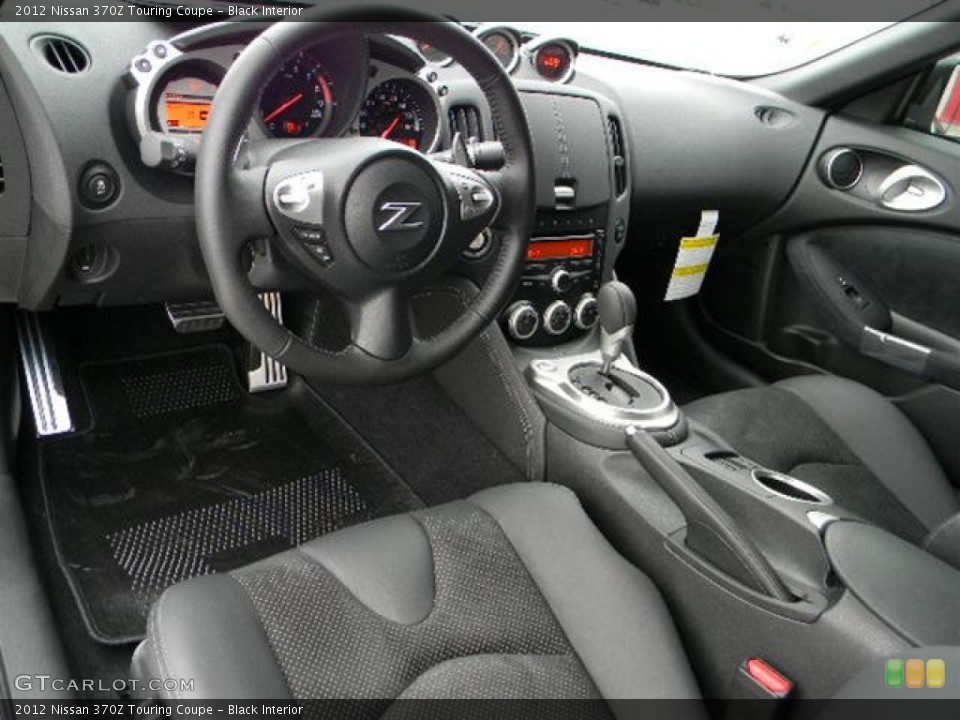 Black Interior Photo for the 2012 Nissan 370Z Touring Coupe #57940530