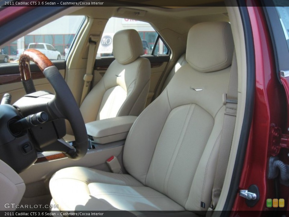 Cashmere/Cocoa Interior Photo for the 2011 Cadillac CTS 3.6 Sedan #57942844