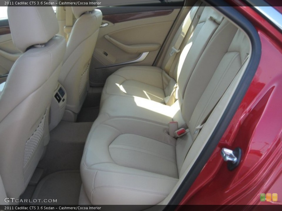Cashmere/Cocoa Interior Photo for the 2011 Cadillac CTS 3.6 Sedan #57942852