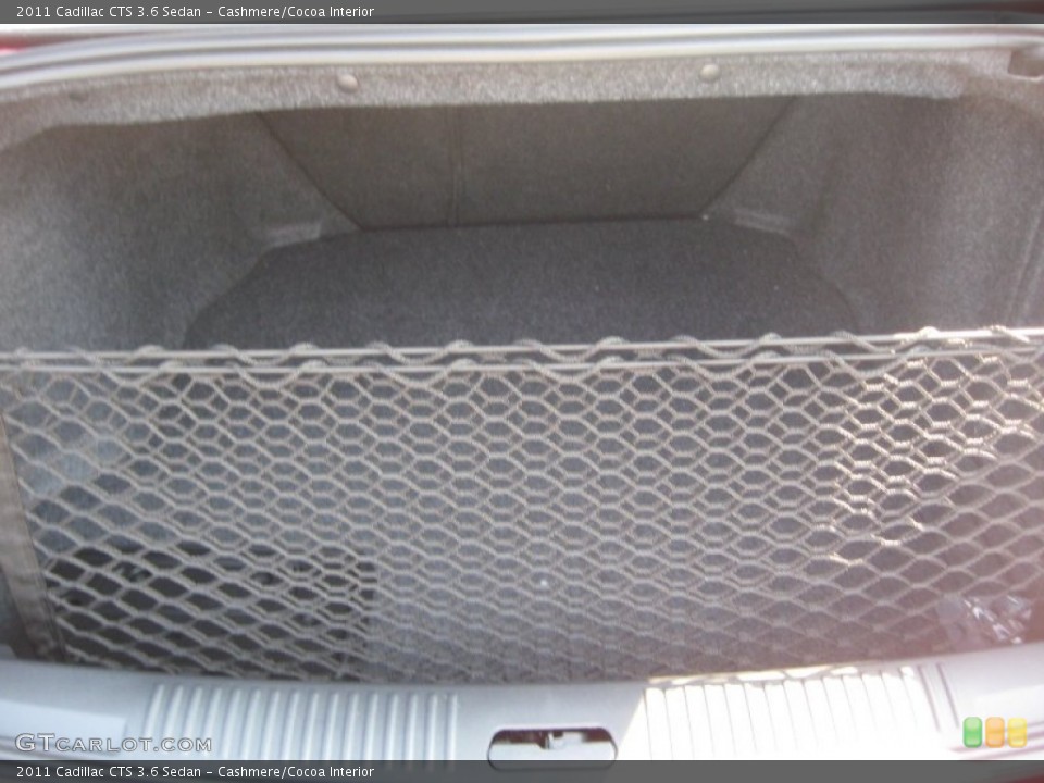 Cashmere/Cocoa Interior Trunk for the 2011 Cadillac CTS 3.6 Sedan #57942861