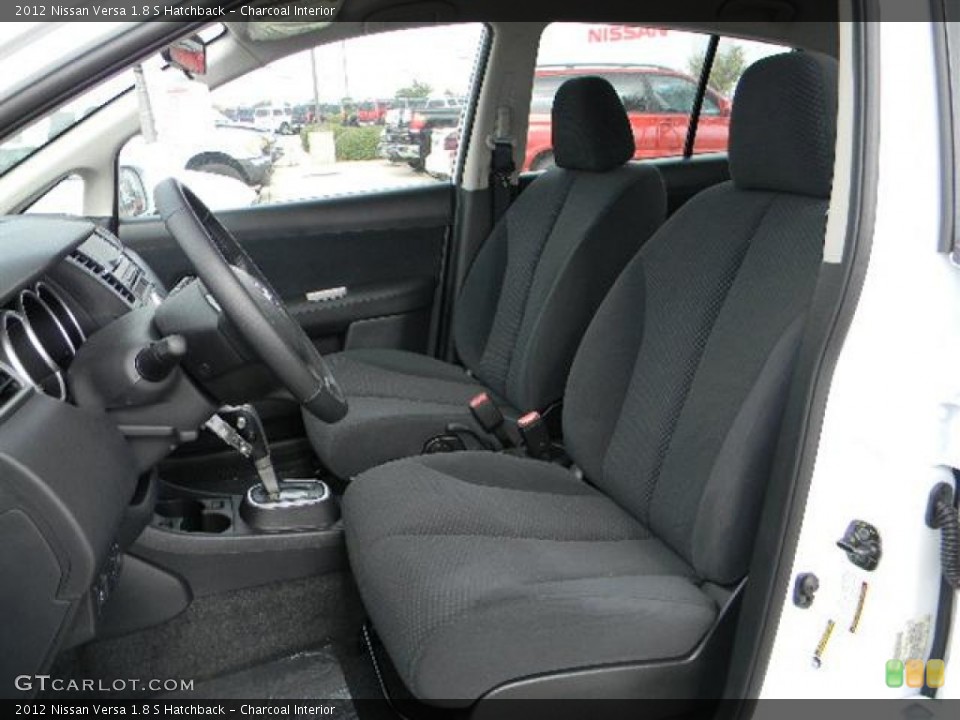 Charcoal Interior Photo for the 2012 Nissan Versa 1.8 S Hatchback #57943326