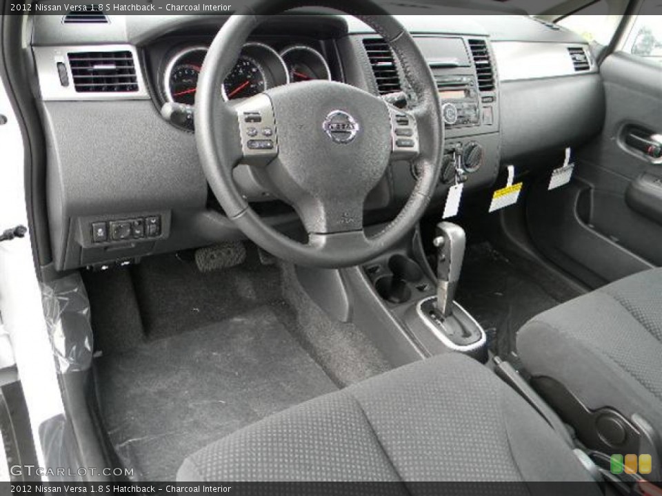 Charcoal Interior Photo for the 2012 Nissan Versa 1.8 S Hatchback #57943335