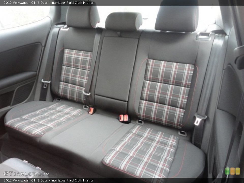 Interlagos Plaid Cloth Interior Photo for the 2012 Volkswagen GTI 2 Door #57948490