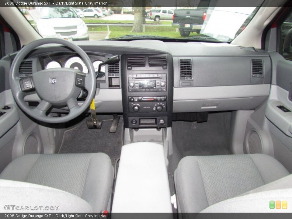 Dark/Light Slate Gray Interior Dashboard for the 2008 Dodge Durango SXT #57949440