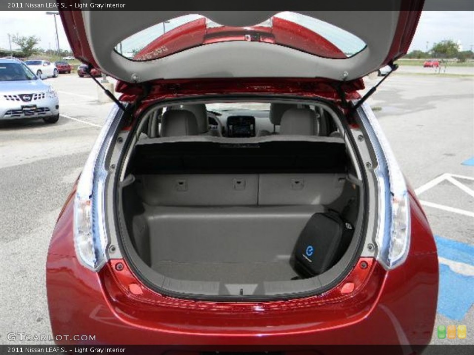 Light Gray Interior Trunk for the 2011 Nissan LEAF SL #57952255