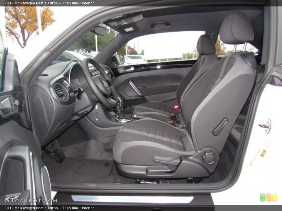 Titan Black Interior Photo for the 2012 Volkswagen Beetle Turbo #57952284