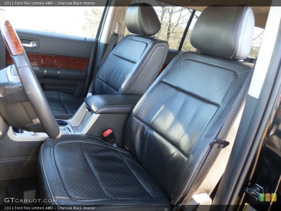 Charcoal Black Interior Photo for the 2011 Ford Flex Limited AWD #57954369