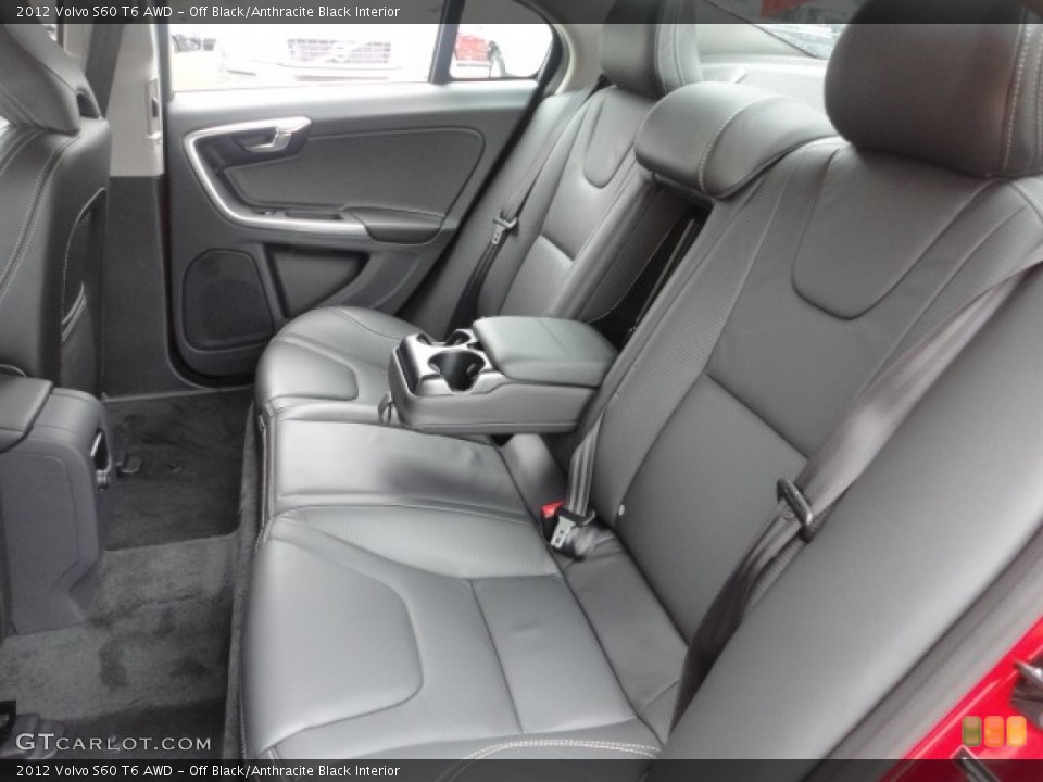 Off Black/Anthracite Black Interior Photo for the 2012 Volvo S60 T6 AWD #57956311